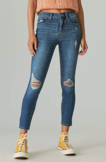 High Rise Bridgette Skinny Jeans