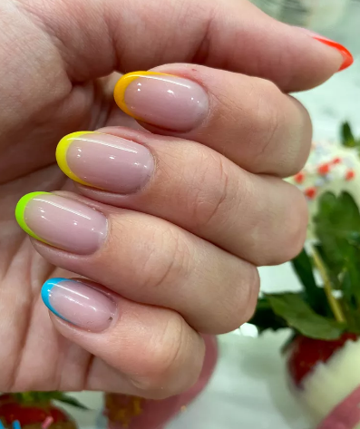 French With A Twist Nails