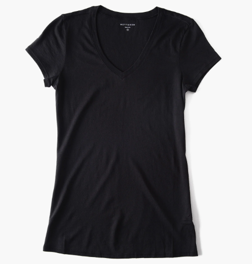 The Fitted Marcy V-Neck Tee