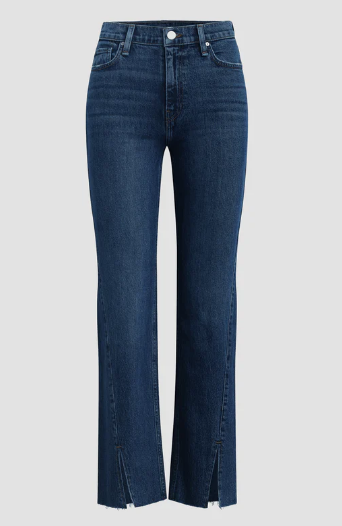 High-Rise Straight Ankle Petite Jean