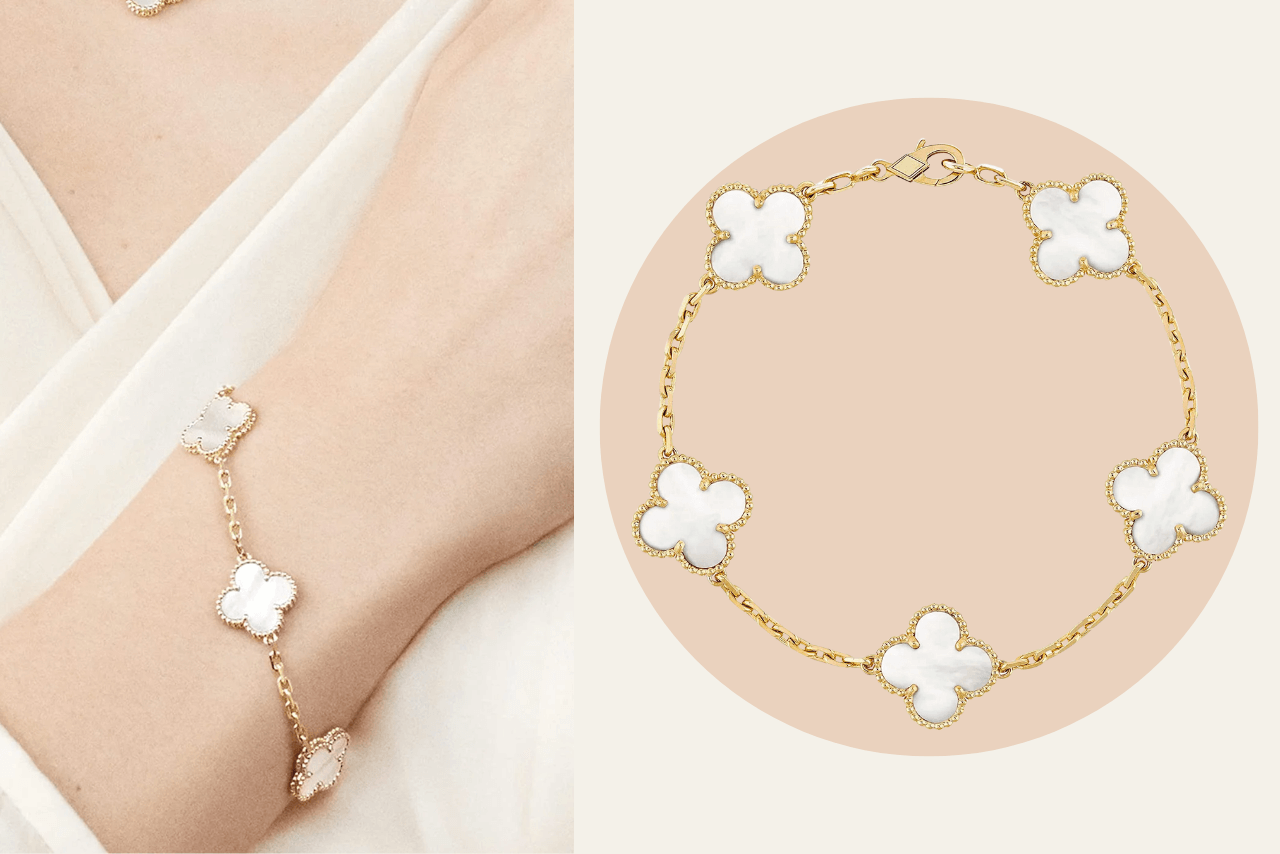 The Perfect Van Cleef Bracelet Dupe Spotted at Walmart