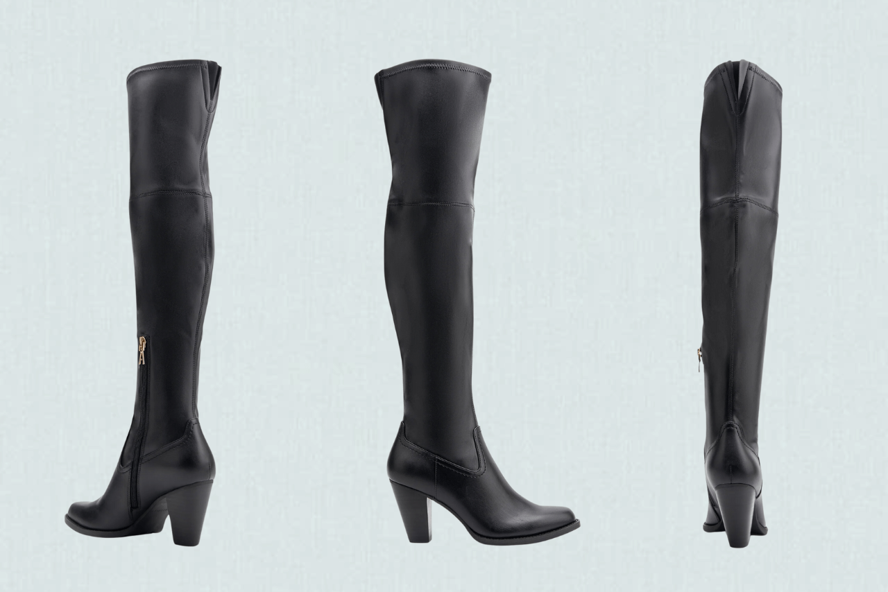Why I Am Obsessed with This Black Over-the-Knee Boot