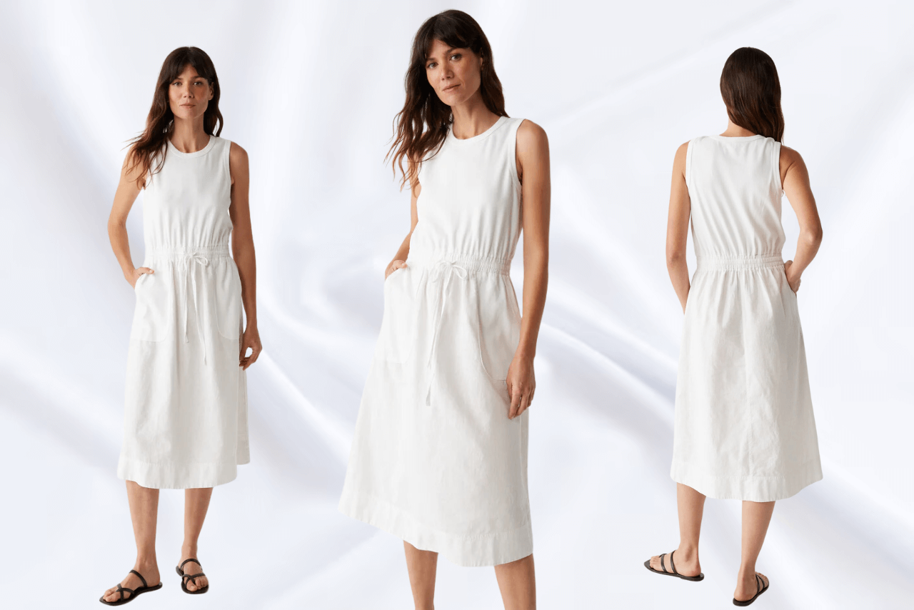 Found This White Midi Dress and It's My New Summer Obsession