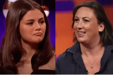 Selena Gomez Cries as Miranda Hart Praises Her Health Journey