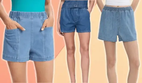 These Jean Shorts Are So Comfy You’ll Forget They’re Denim