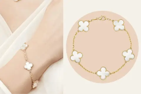 The Perfect Van Cleef Bracelet Dupe Spotted at Walmart
