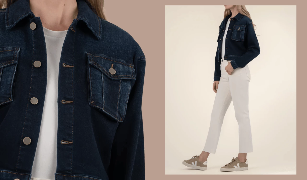 Why This Crop Denim Jacket Is My Favorite Winter Staple