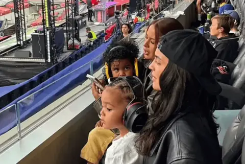 Kylie Jenner and Aire Enjoy Monster Jam World Finals Together