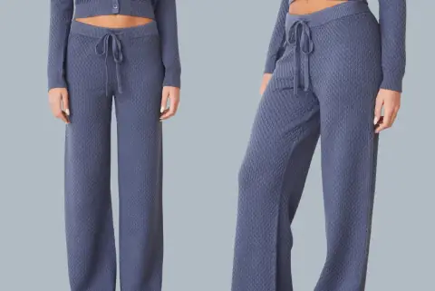 This $198 Soft Knit French Lounge Pant Made Me Ditch My Jeans