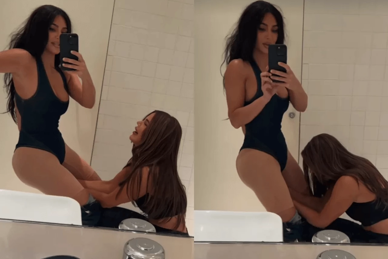 Kim Kardashian Shares Hilarious Bathroom Moment with Khloé Kardashian